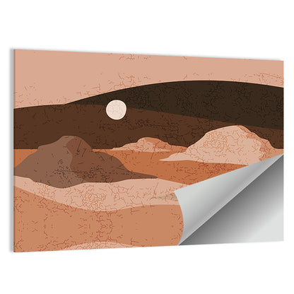 Mountains Minimalist Wall Art