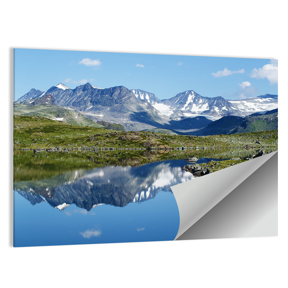 Jotunheimen Mountain Lake Wall Art