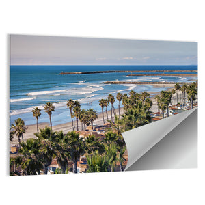 Oceanside Shoreline California Wall Art