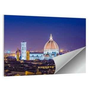 Florence Night View Wall Art