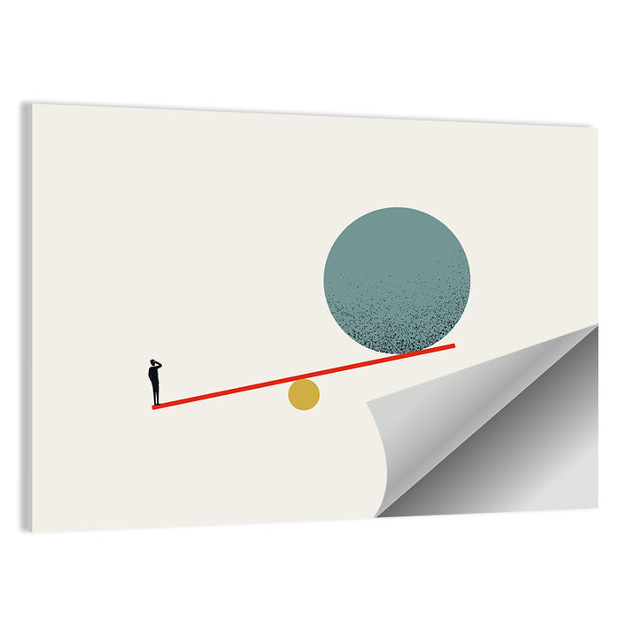 Balanced Potential Wall Art as a poster print