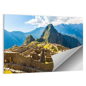 The Incan Ruins Machu Picchu Wall Art