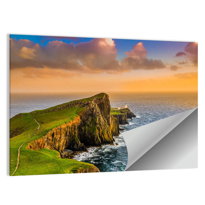 Neist Point Lighthouse Isle of Skye Wall Art as a poster print