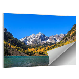 Maroon Bells In Colorado Wall Art