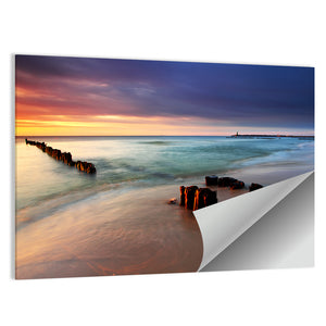 Poland Beach Sunrise Wall Art