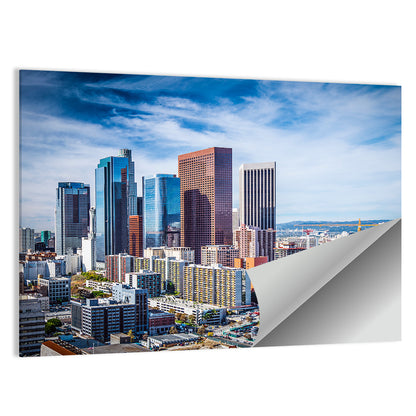 Downtown Los Angeles Skyline Wall Art
