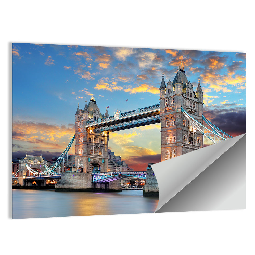 Tower Bridge at Sunset Wall Art