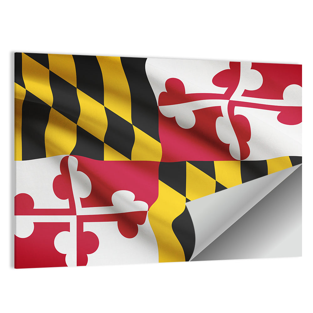 Maryland State Flag Wall Art