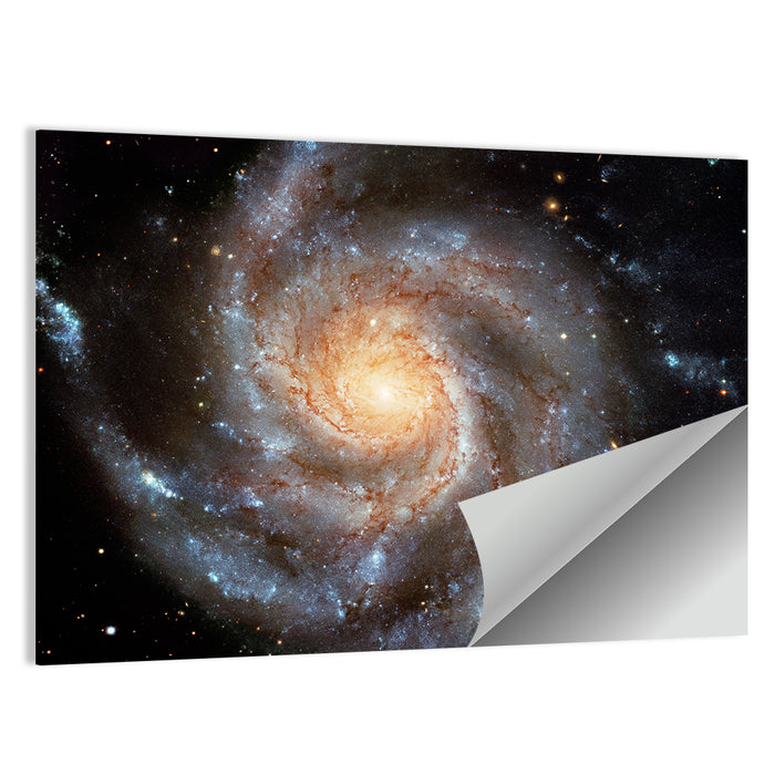 Giant Spiral Galaxy Disk Wall Art as a poster print