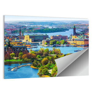 Old Town Gamla Stan In Sweden Wall Art