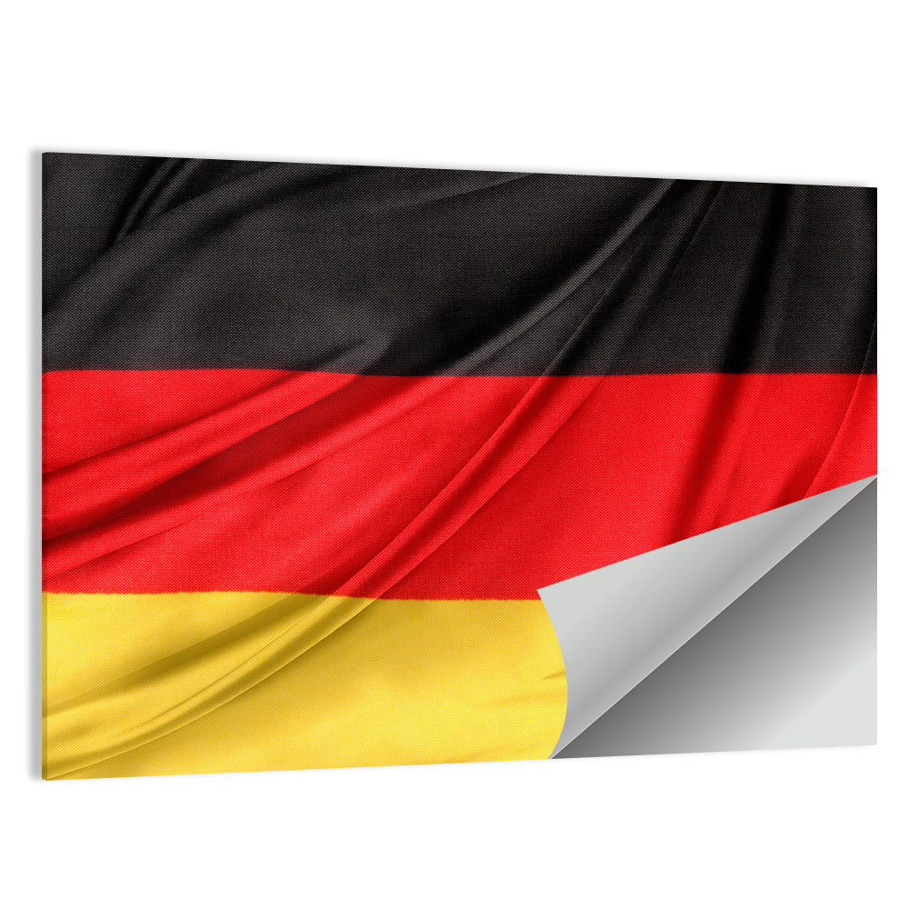 Draped German Flag Wall Art