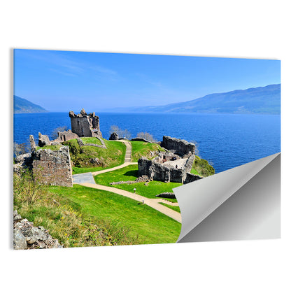 Urquhart Castle Ruins Wall Art