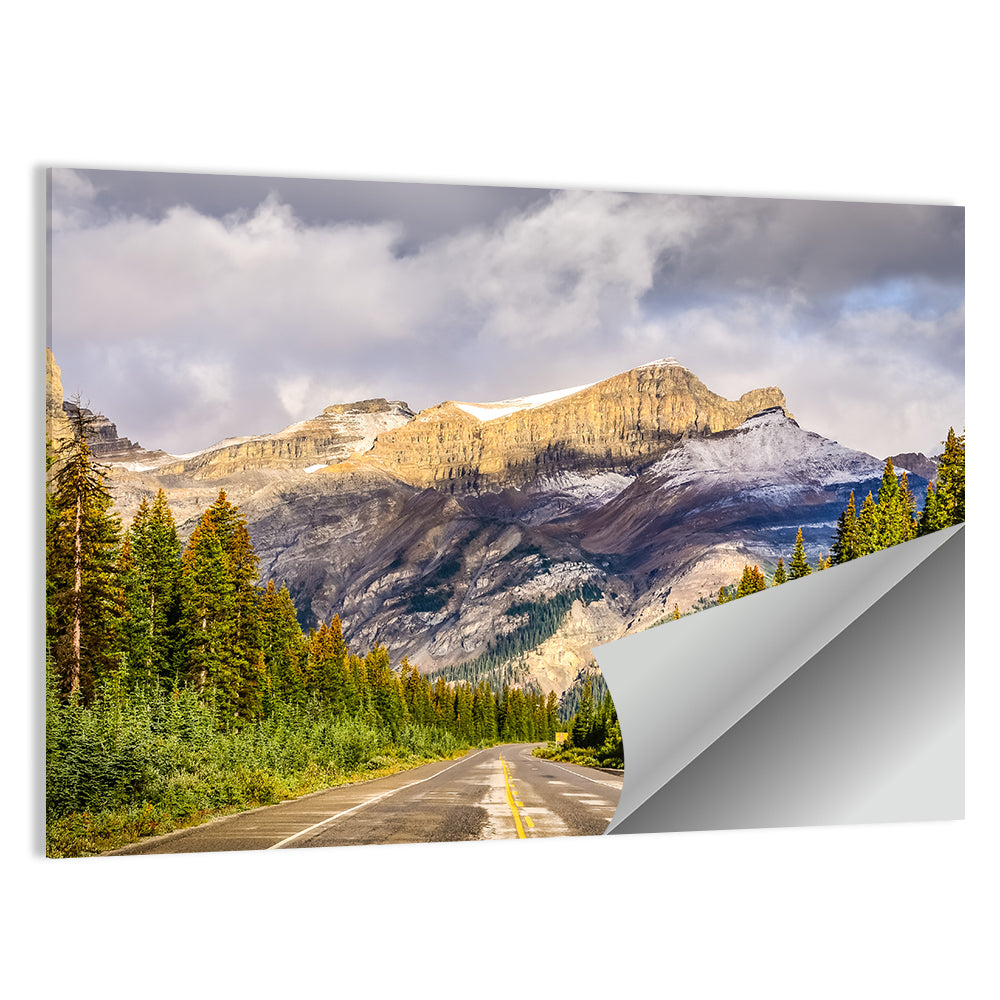 Road on Icefields Parkway Wall Art