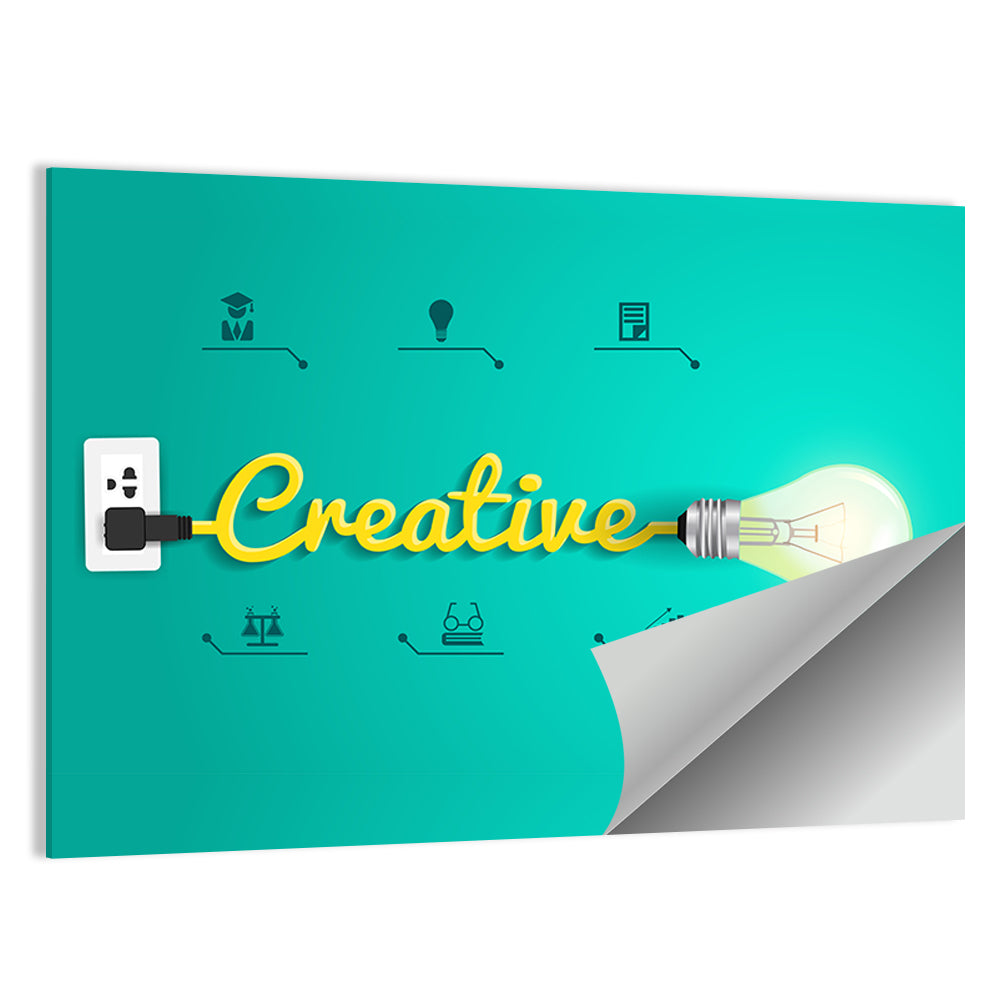 Creative Concept Typography Wall Art