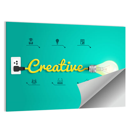 Creative Concept Typography Wall Art