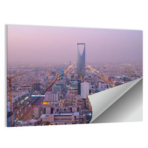 Riyadh Kingdom Tower Wall Art