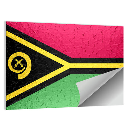 Flag Of Vanuatu Wall Art