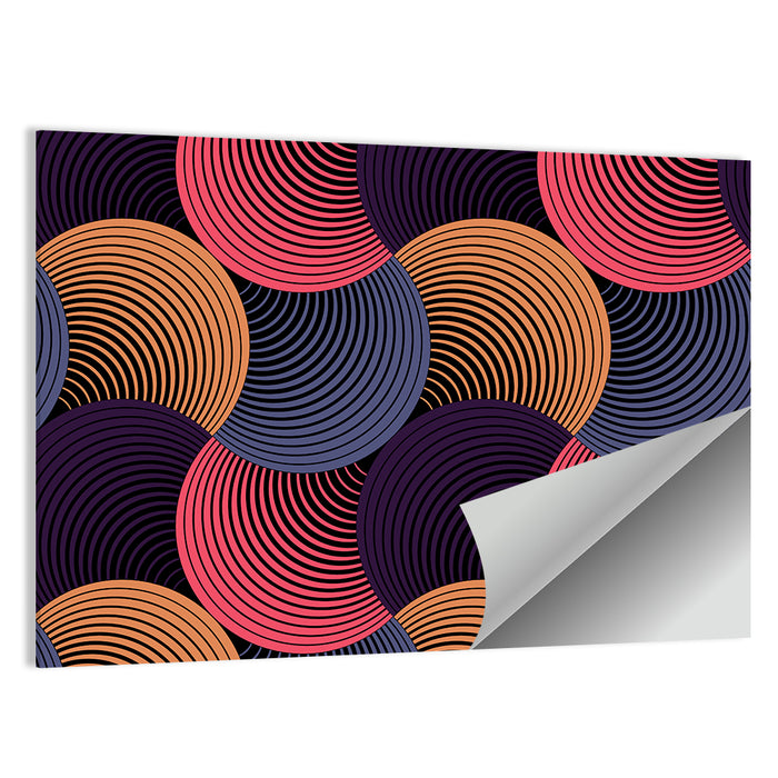 Ornate Petal Grid Ii Wall Art as a poster print