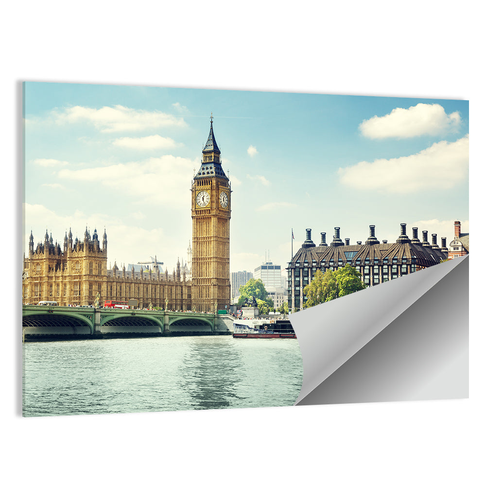 Big Ben on a Sunny Day Wall Art