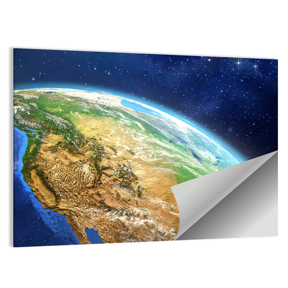 Face of the Earth Wall Art