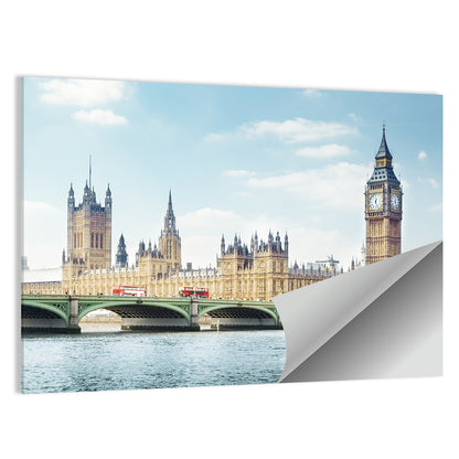 Westminster Bridge and Big Ben Wall Art