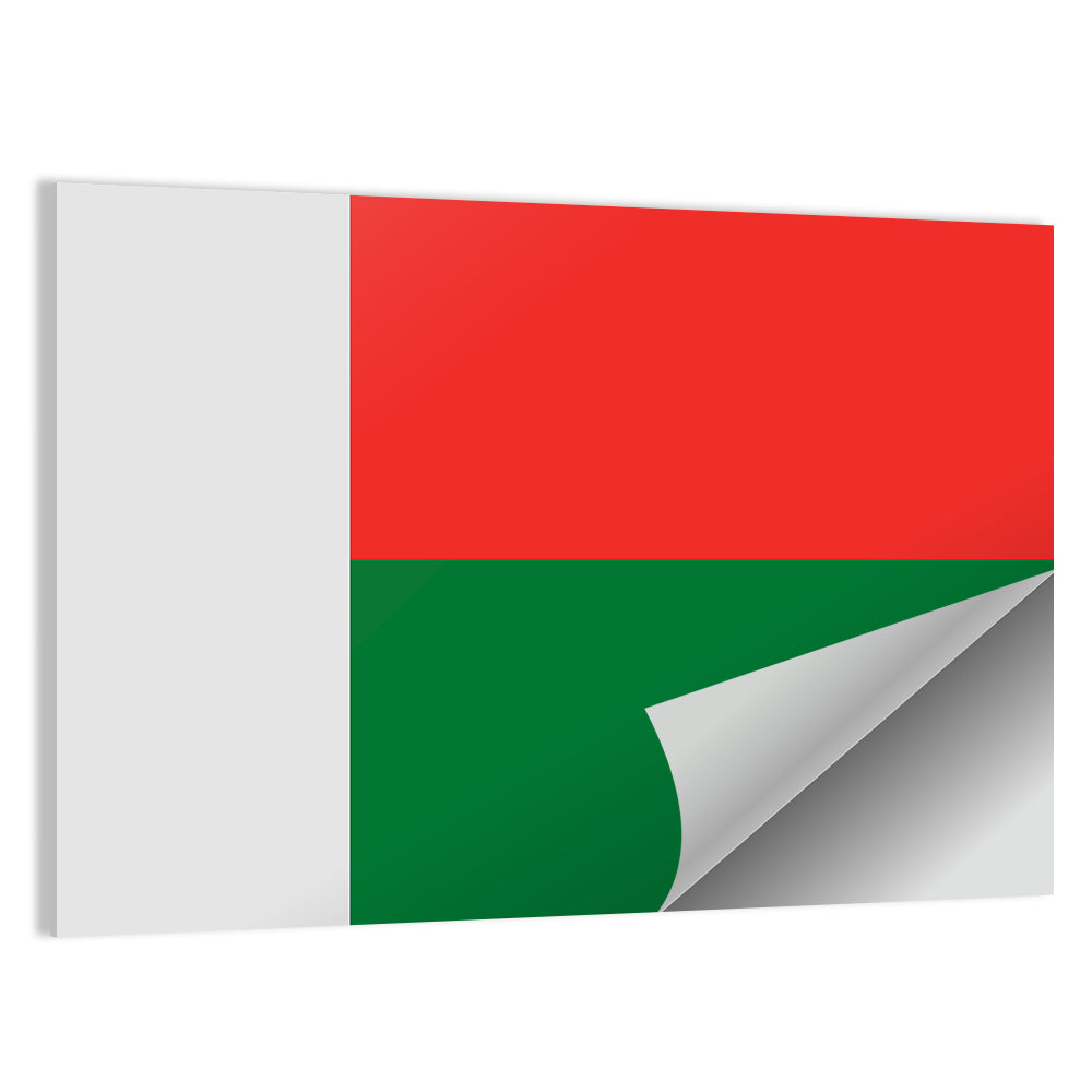 Flag Of Madagascar Wall Art