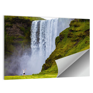 Skogafoss Waterfall Iceland Wall Art