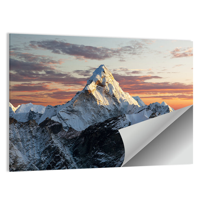 Ama Dablam at Dusk Wall Art as a poster print