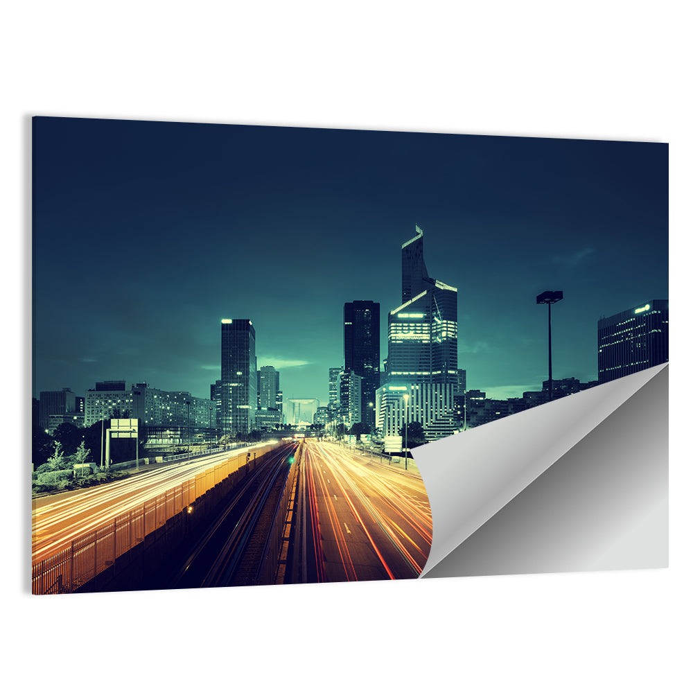 La Défense at Sunset, Paris Wall Art