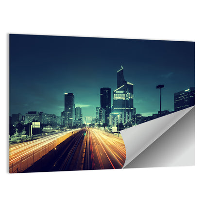 La Défense at Sunset, Paris Wall Art