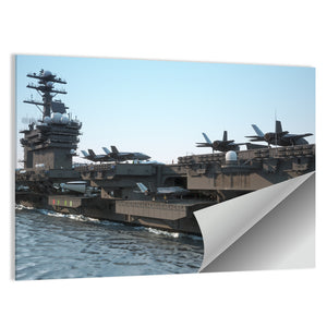 Navy Aircraft Carrier Wall Art