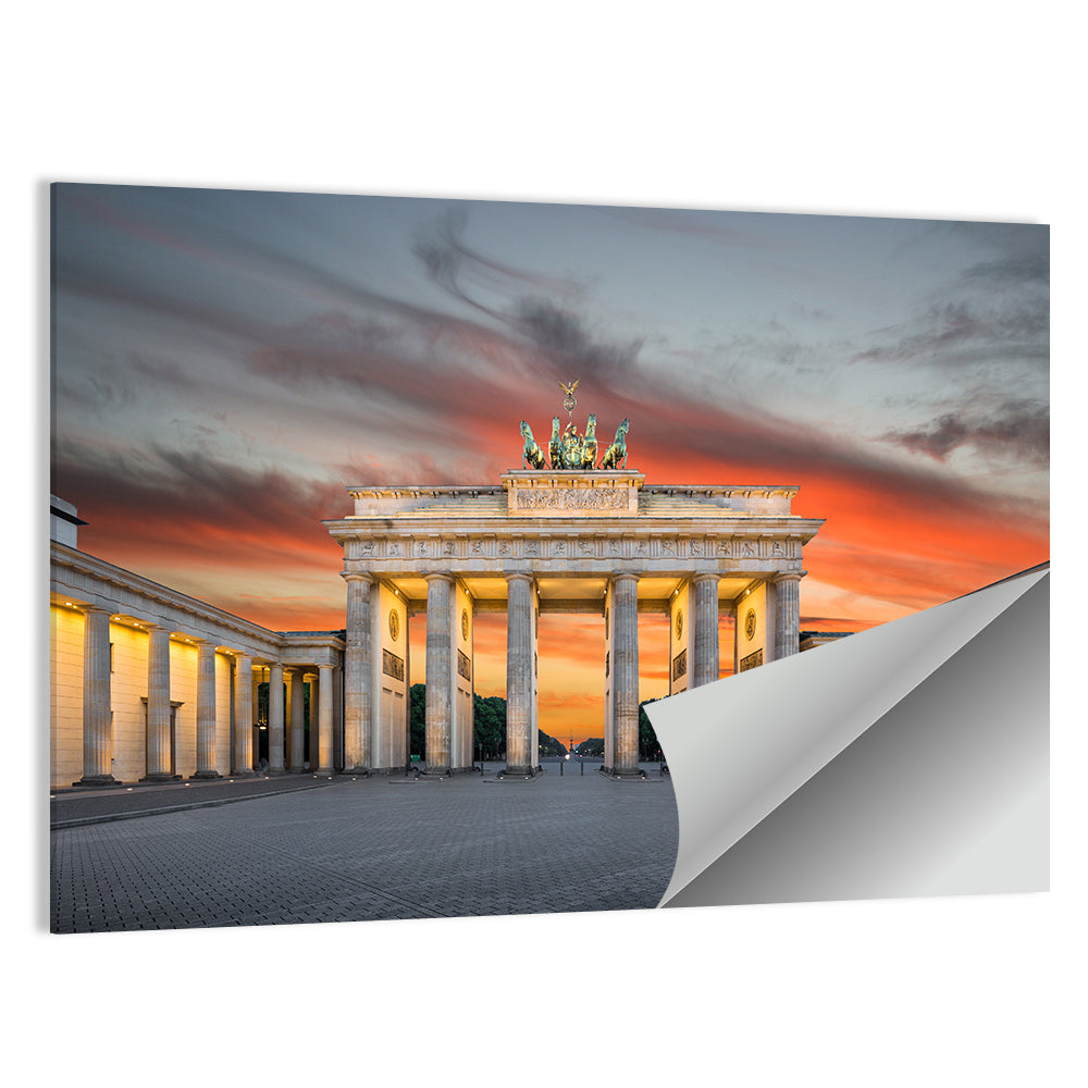 Brandenburg Gate at Dusk Wall Art