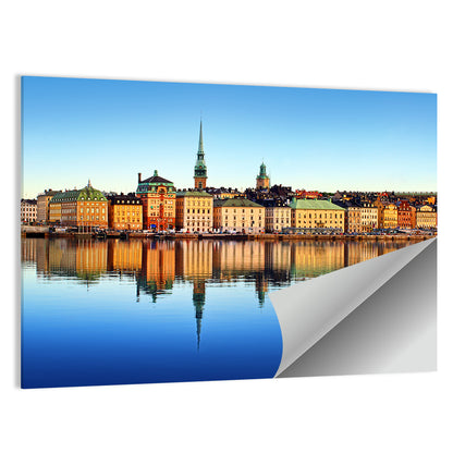 Stockholm Gamla Stan Skyline Wall Art