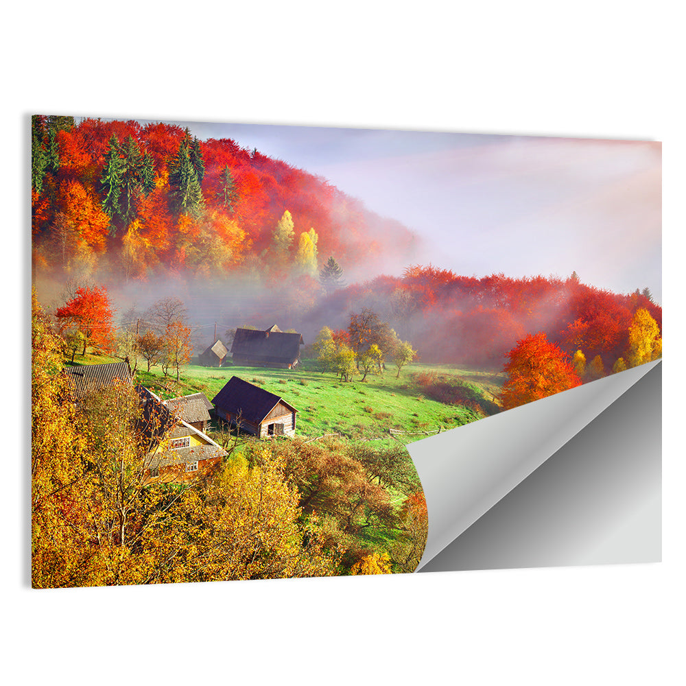 Carpathian Mountains Landscape Wall Art