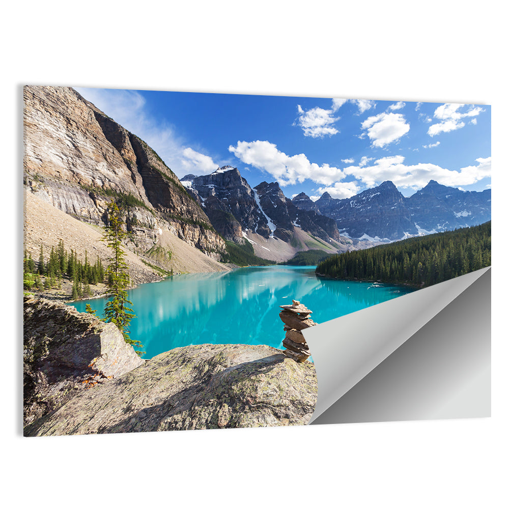 Moraine Lake Reflection Wall Art