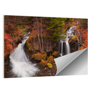 The Ryuzu Falls In Nikko Japan Wall Art