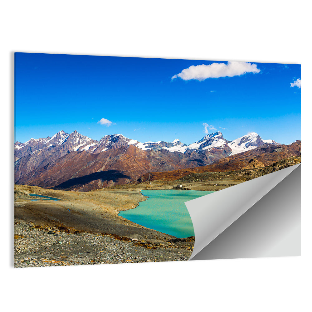 Turquoise Alpine Lake, Switzerland Wall Art