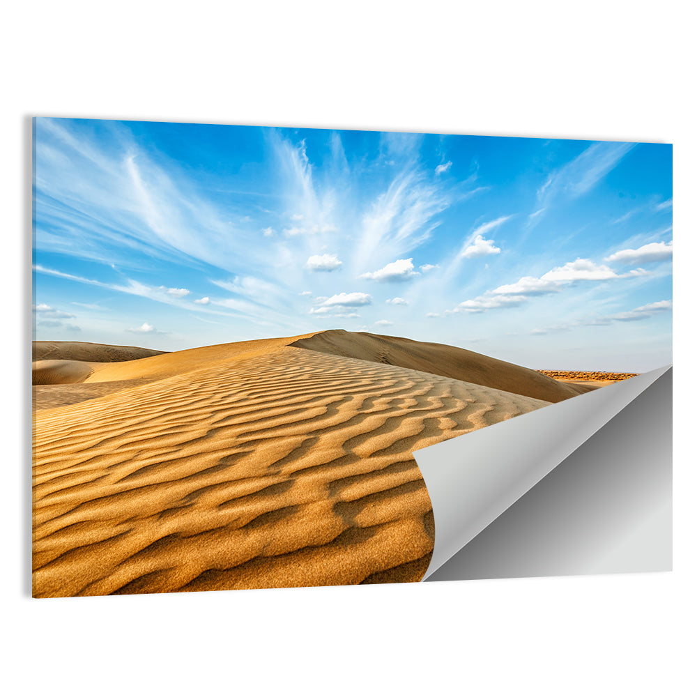 Minimalist Thar Dunes Wall Art