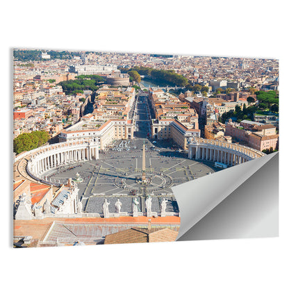 St. Peter's Square, Vatican City Wall Art