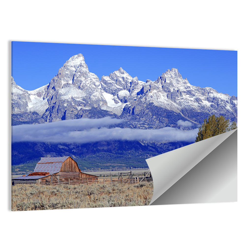 T.a. Moulton Barn, Grand Teton Wall Art