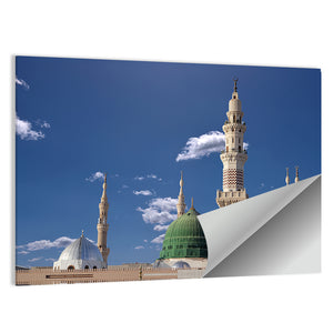 Masjid Nabwi in Medinah Wall Art