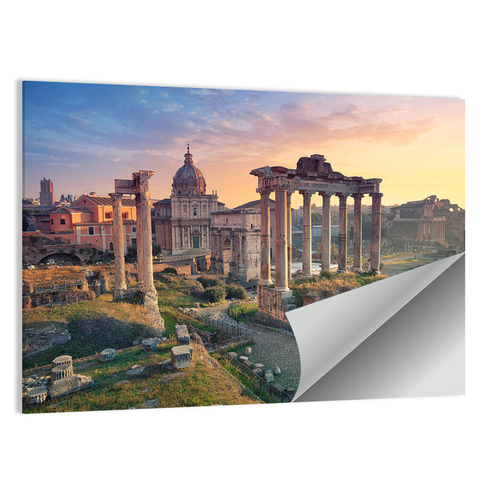 Roman Forum at Sunset Wall Art as a poster print