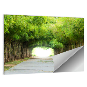 Kyoto bamboo forest walkway Wall Art