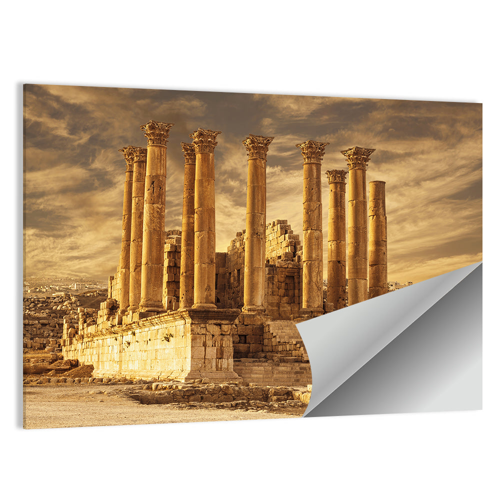Temple of Artemis, Jerash Wall Art