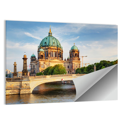 Berlin Cathedral at Golden Hour Wall Art