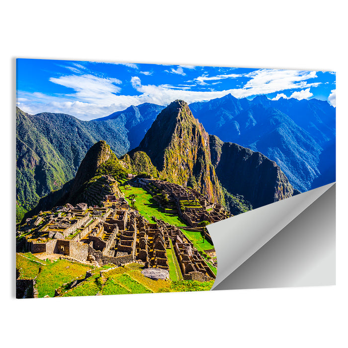 Machu Picchu Heritage Wall Art as a poster print