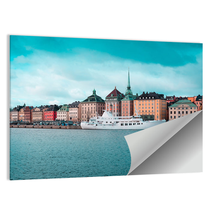 Stockholm Harbour Wall Art as a poster print
