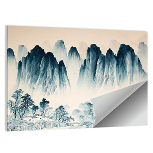 Chinese Watercolor Artwork Wall Art