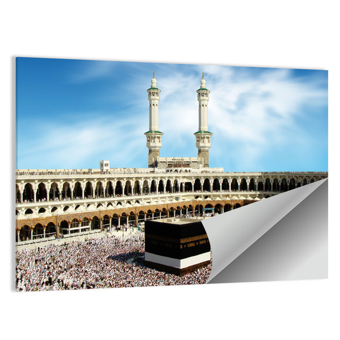Kaaba at Masjid Al-haram Wall Art as a poster print