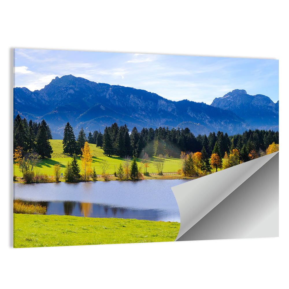 Alpine Lake in Bavaria Wall Art